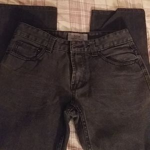 Slim black jeans size 30/37